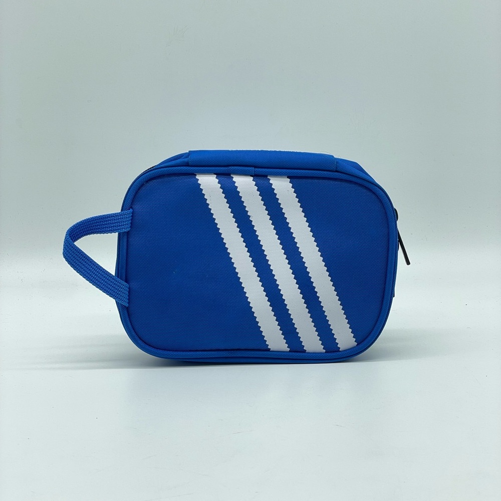 Adidas Zipper Small Toiletry Bag Pouch - Picture 2 of 4